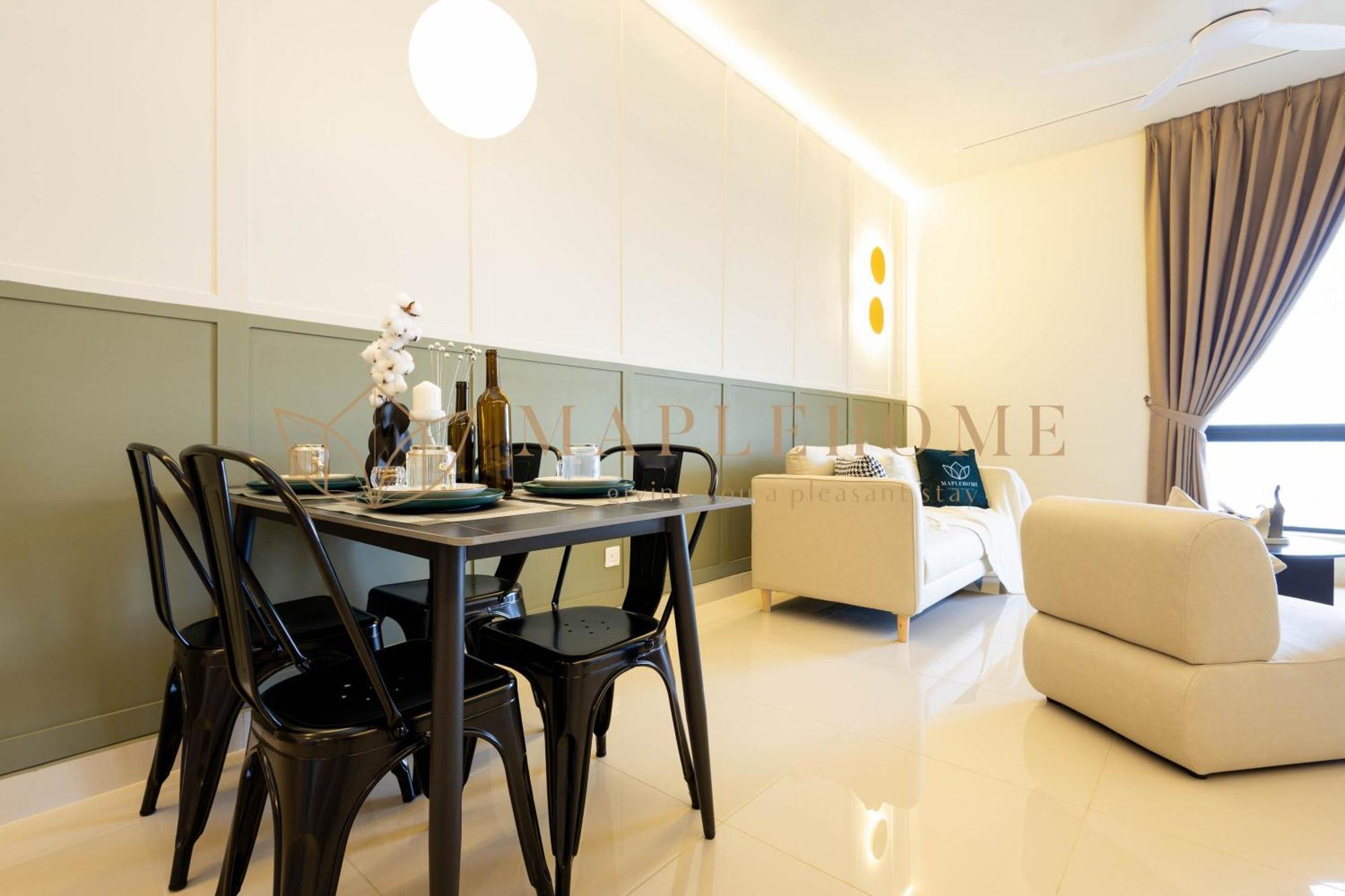 The Apple Melaka Apartamento Quarto foto